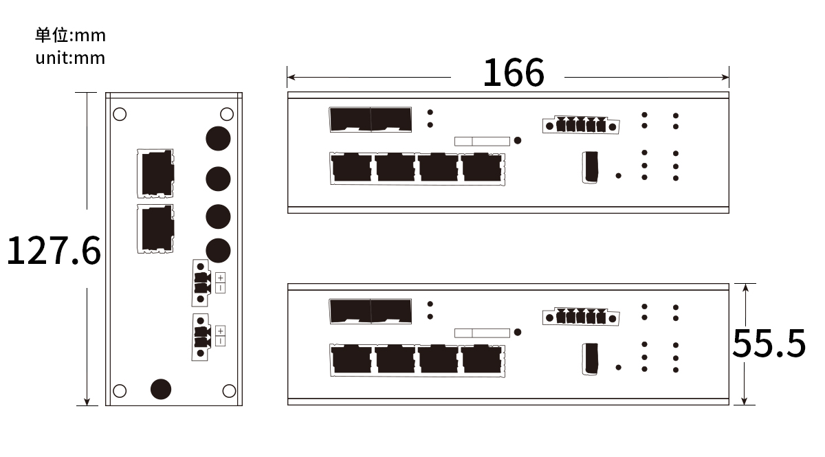 SG710网关尺寸图